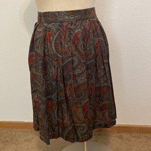 Worthington Paisley print Skirt